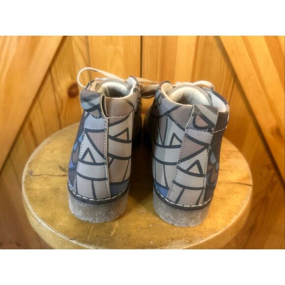 GOBY Owl Ankle Boot Size 39 8.5 Tan Brown Hayward Lace Up - Picture 4 of 10